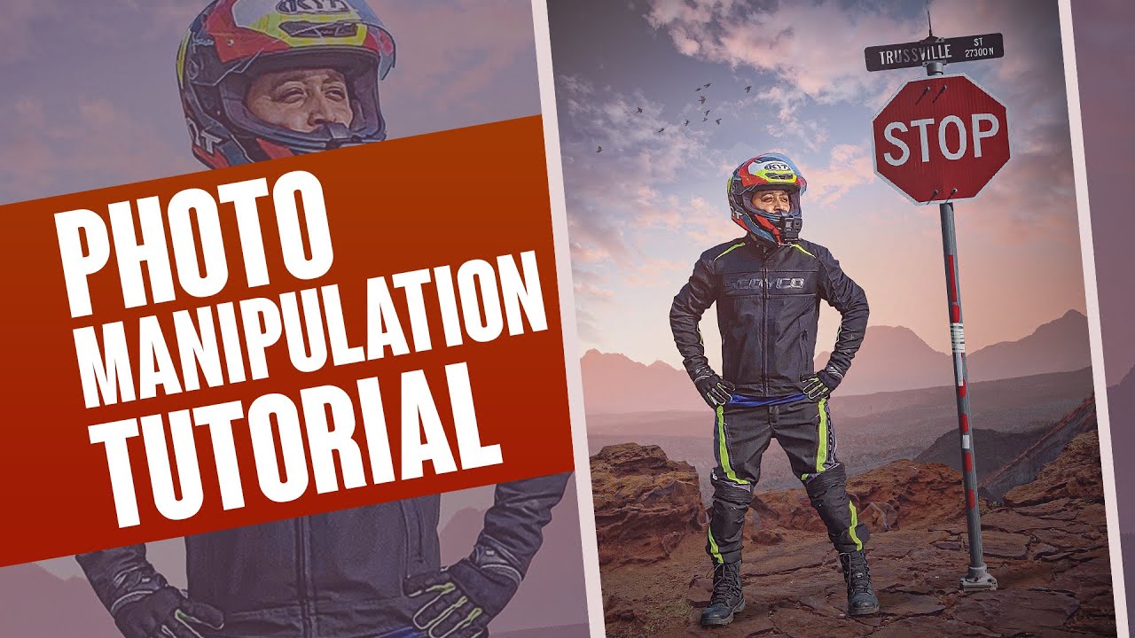 Photo Manipulation Tutorial - In The Desert - Photoshop CC 2022