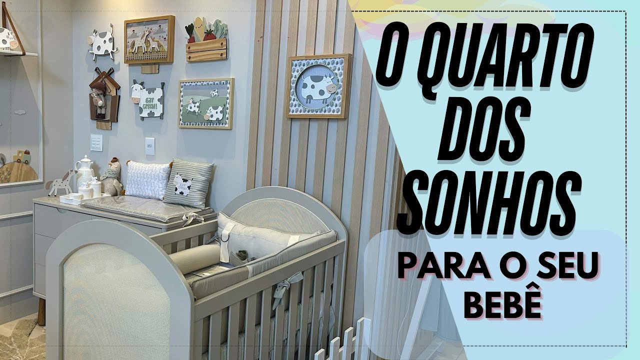 O Segredo para um Quarto de Bebê PERFEITO é a Organização
