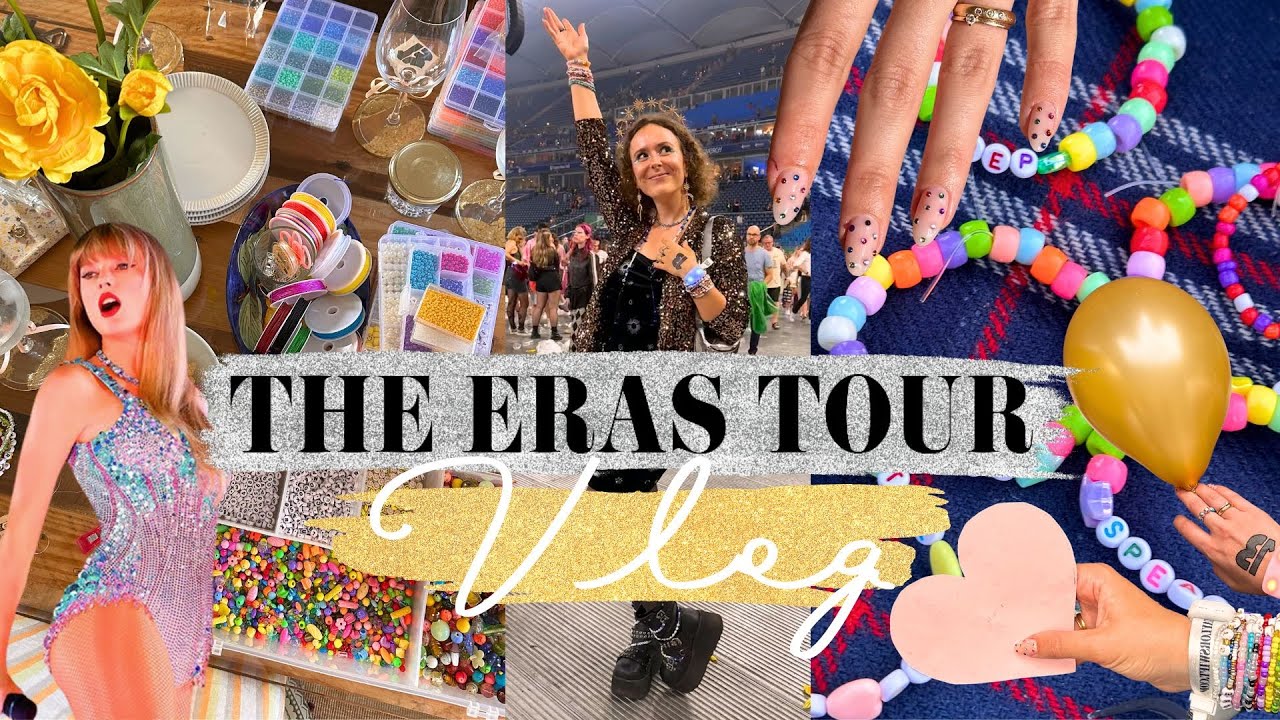 ERAS TOUR VLOG » Kommt mit! Vorbereitungen, Basteln, Getting Ready & Konzert│Taylor Swift Hamburg N1