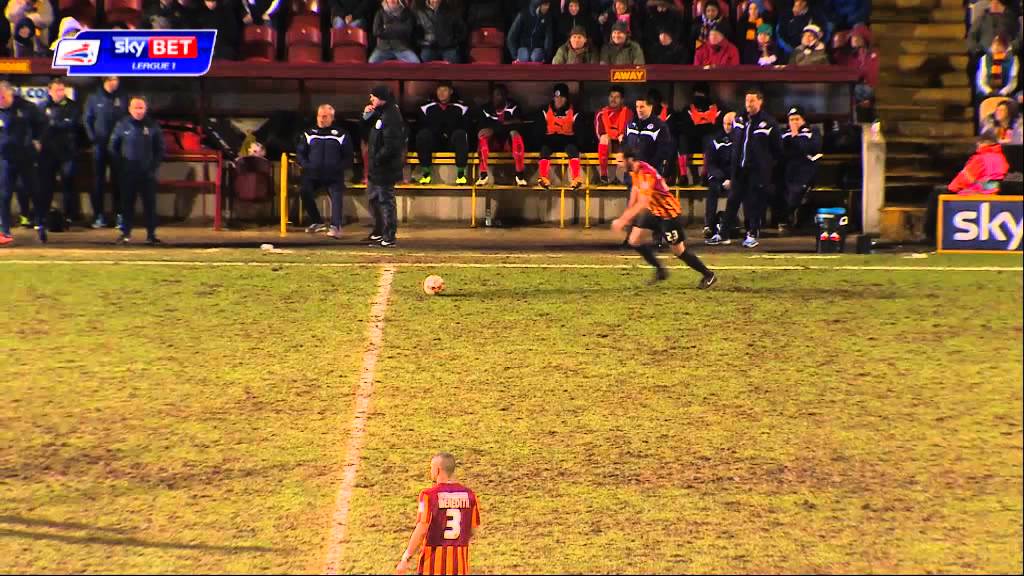 Bradford 1-0 Crawley Town - Sky Bet League 1 - Season 2014-15