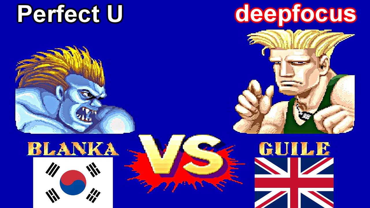 Street Fighter II': Champion Edition - Perfect U vs deepfocus FT3