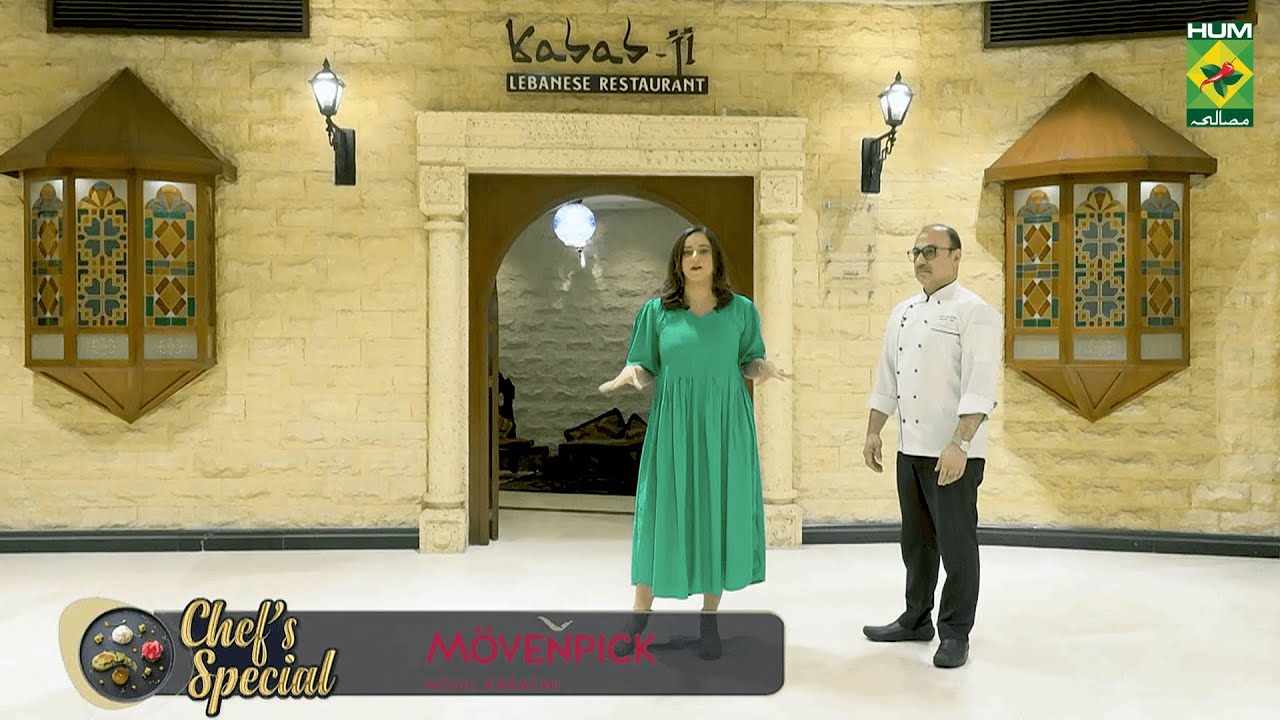 Kabab Ji Lebanese Restaurant - Mövenpick Karachi - Host Aleesha - Masala Tv