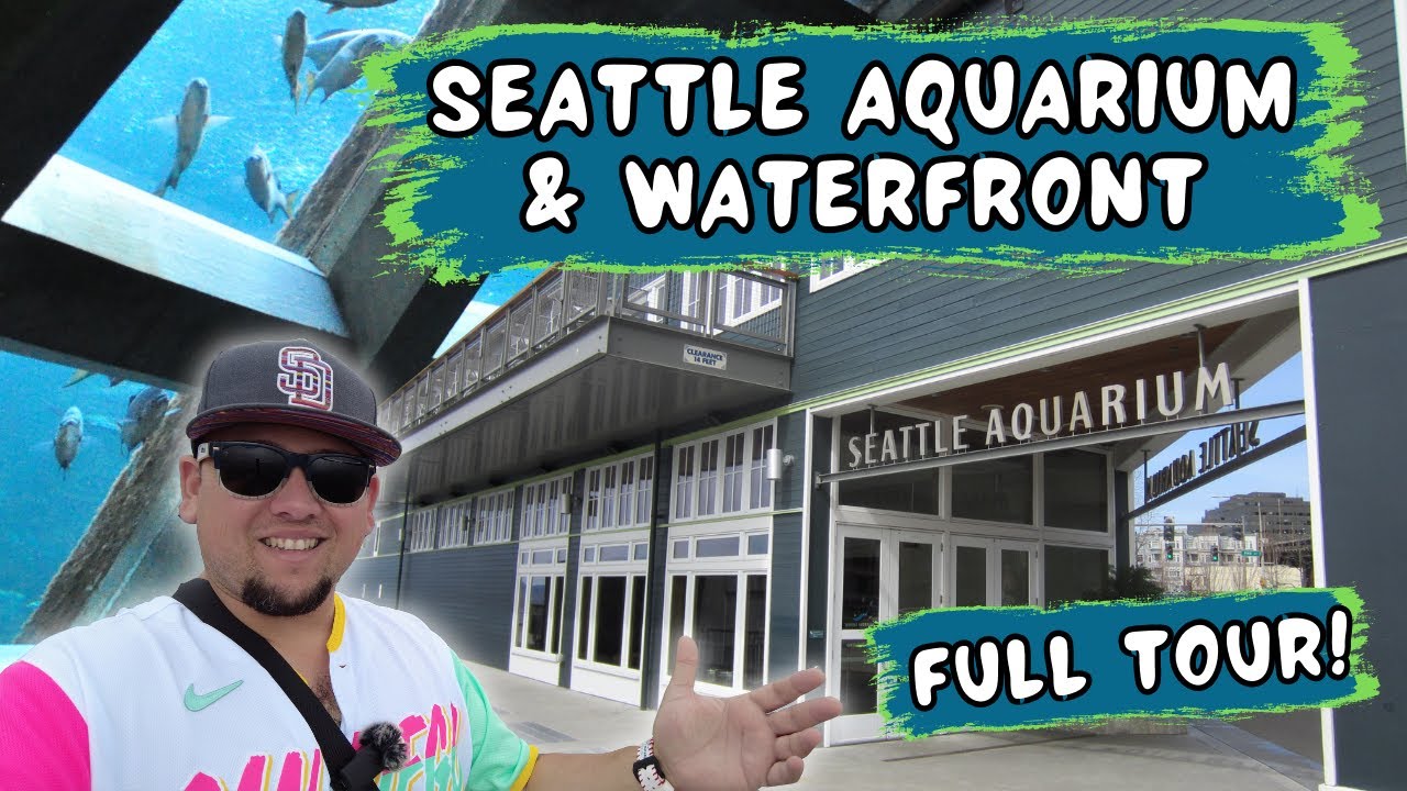 SEATTLE AQUARIUM & WATERFRONT – FULL TOUR of Exhibits, Stores, Curiosities, Magic & More!