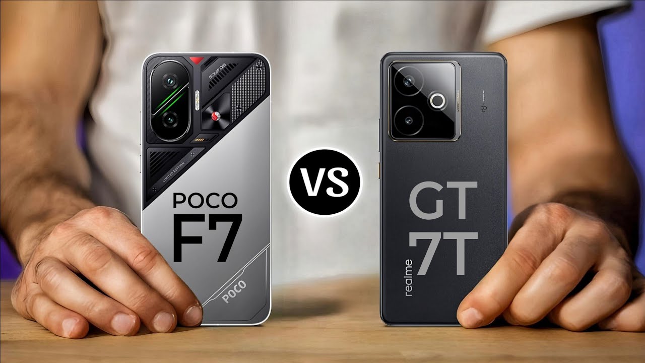 Poco F7 Vs Realme GT 7T || Full Specs Comparison