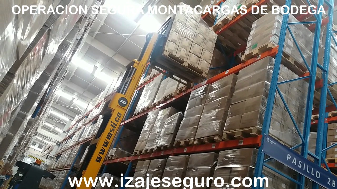 Operación Segura Montacargas de Bodega