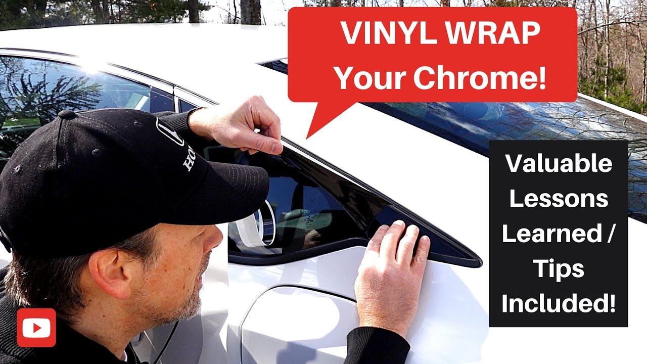 10th Gen Honda Accord - Window Trim Chrome Delete (vinyl wrap)