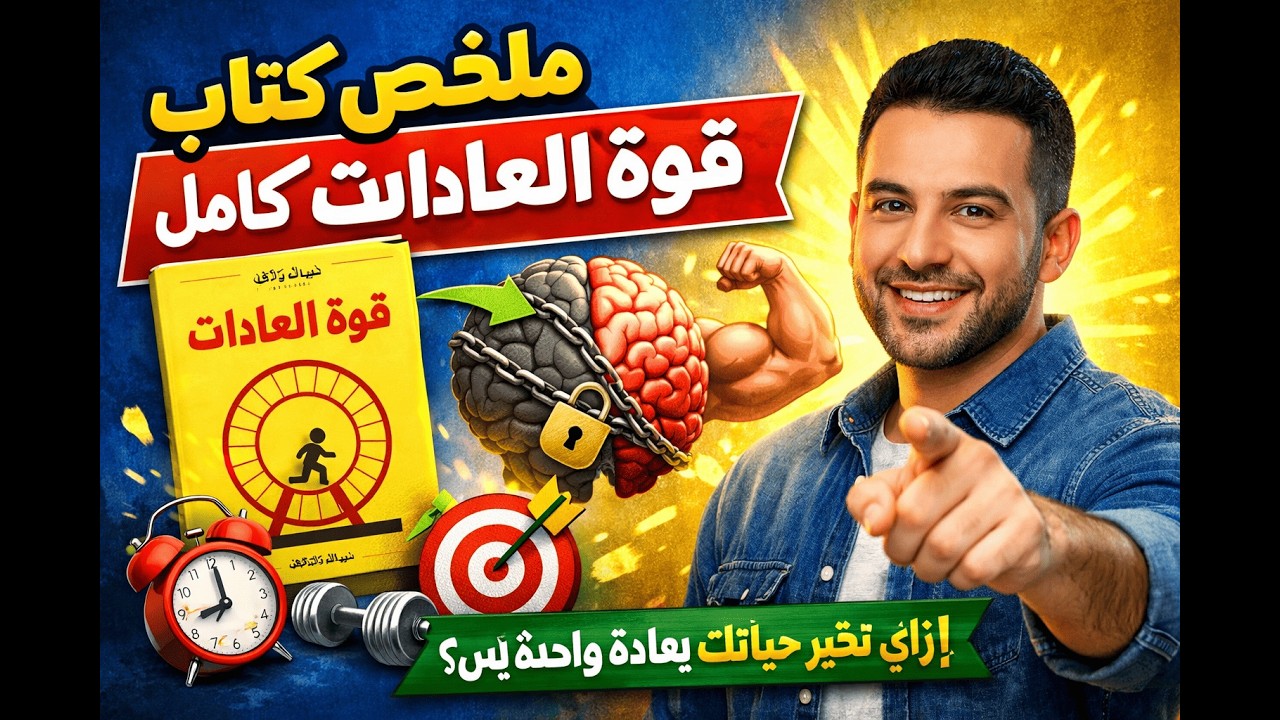 🧠 العادات بتتحكم فيك… مش العكس؟ | ملخص كتاب قوة العادات بالعامية المصرية