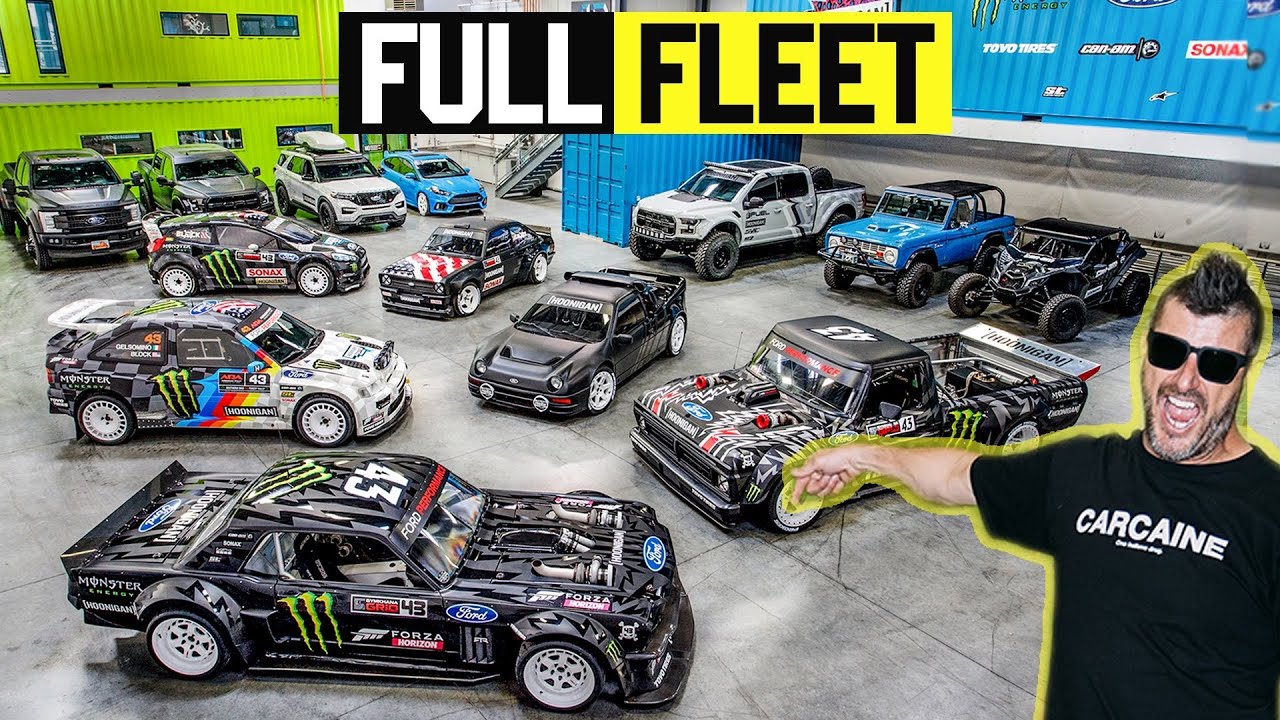Ken Block's Entire Fleet Gets NEW Wheels - Full Tour!