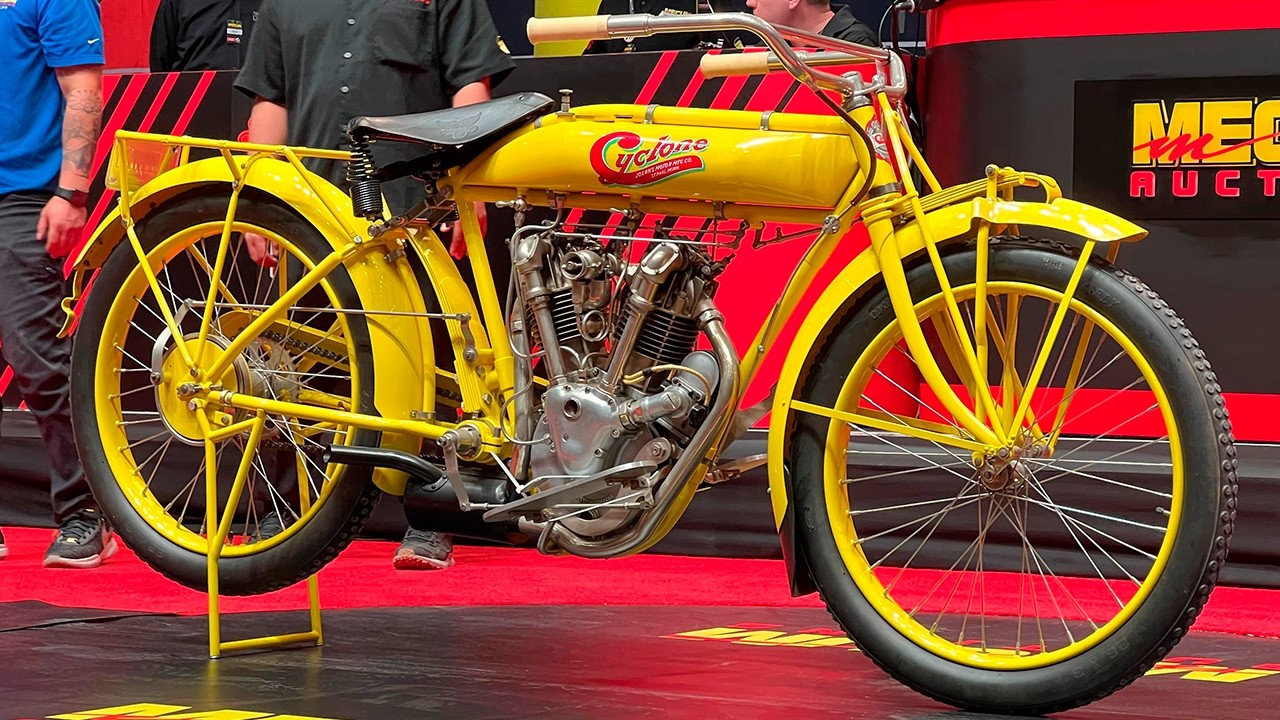 1915 Cyclone V-Twin: America&rsquo;s Most Expensive Vintage Speed Demon