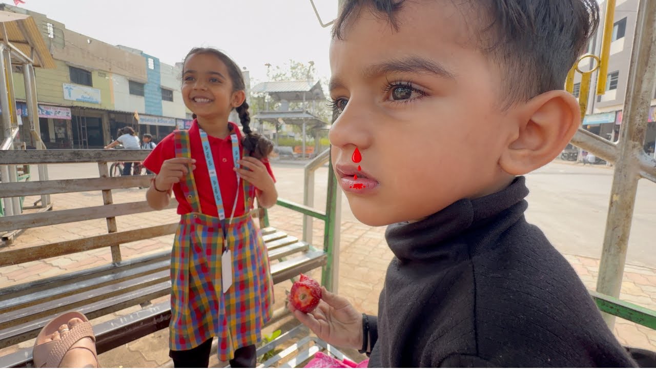 Dhanush gir gaya aur naak se khoon aa gaya 😢😱 | Sourav Joshi Fan Heer ❤️ | Vlog 27