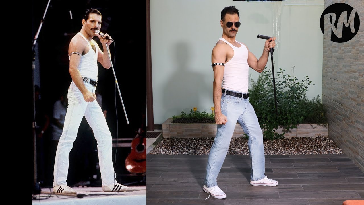 ¿Cómo disfrazarte de FREDDIE MERCURY para HALLOWEEN? 👨🏻🎃
