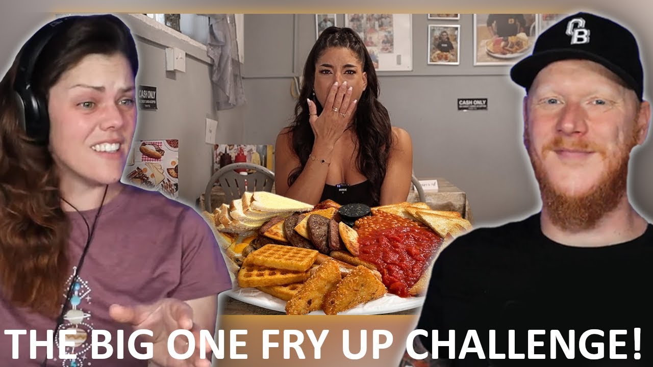 #LeahShutkever The ‘BIG ONE’ Fry Up Challenge REACTION | OB DAVE REACTS