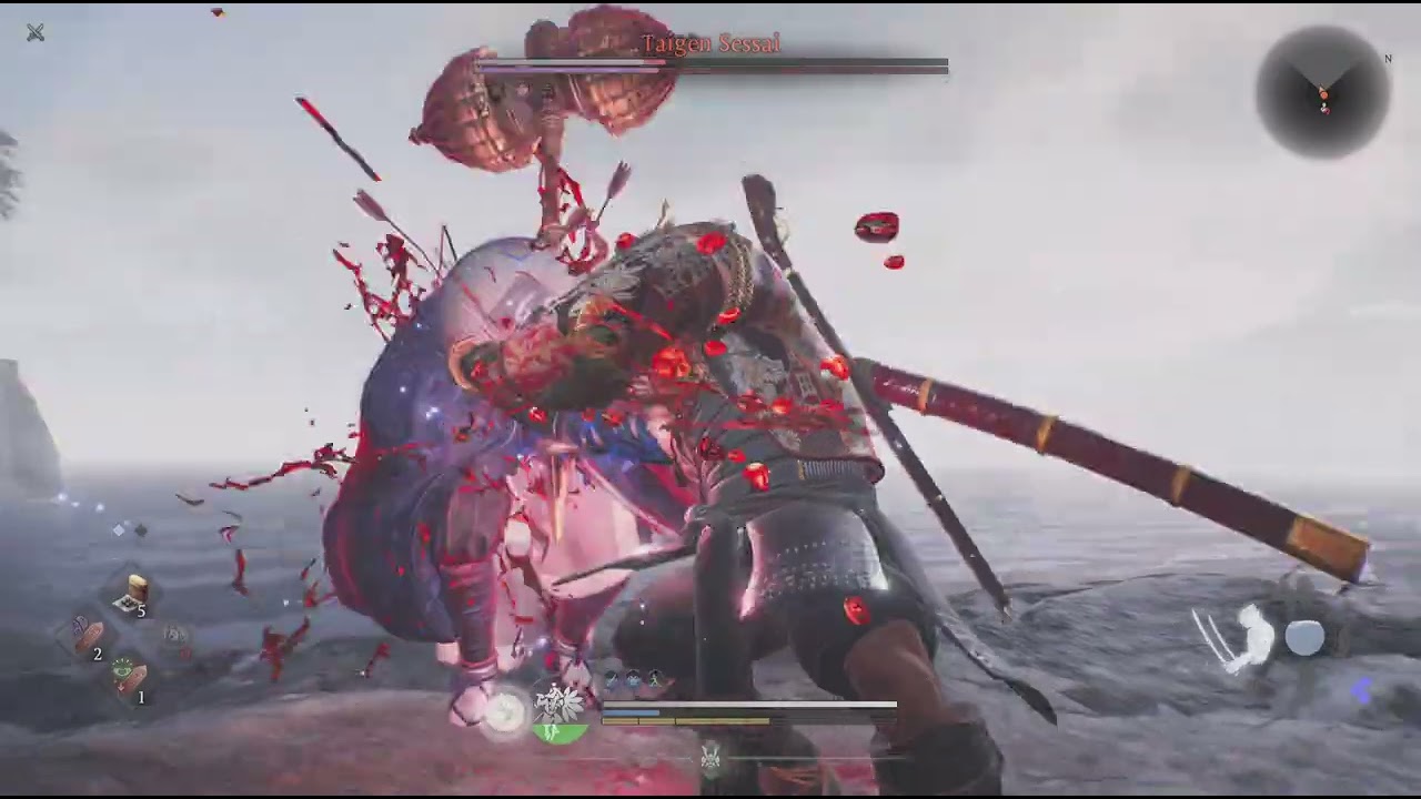 Nioh 3 Taigen Sessai Samurai Solo