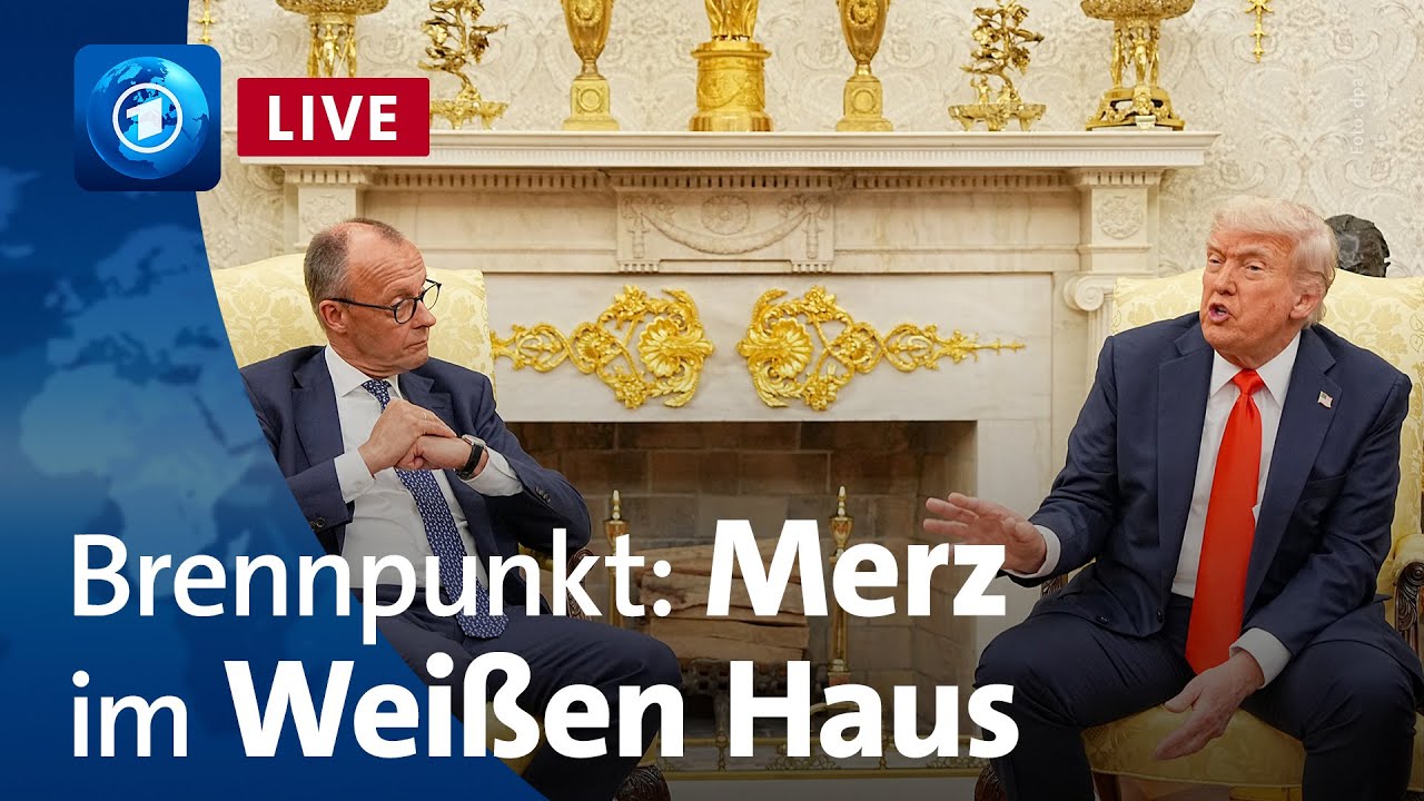 Brennpunkt: Merz im Weißen Haus
