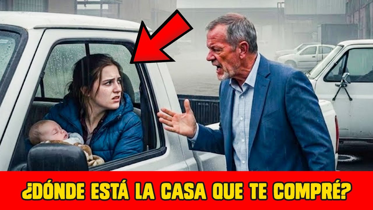 DESCUBRÍ A MI HIJA DURMIENDO EN UNA CAMIONETA CON SU BEBÉ LE PREGUNTÉ ¿DÓNDE ESTÁ LA CASA QUE TE...