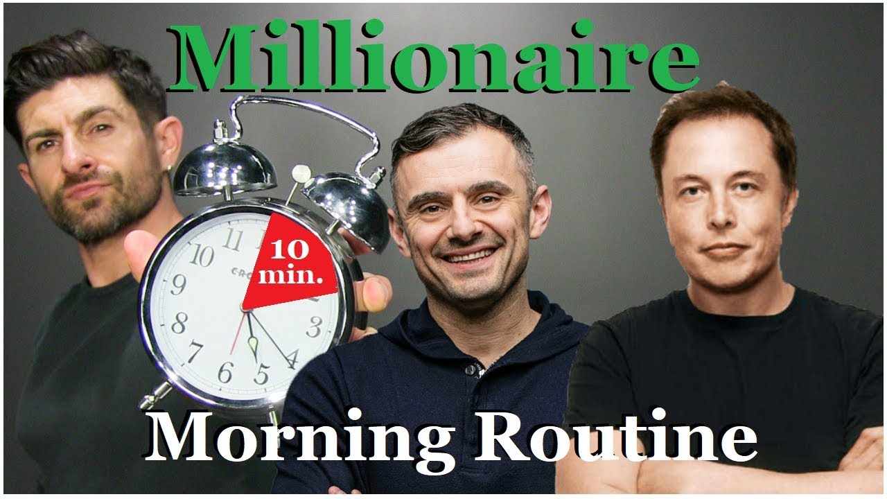 The 10 Minute MILLIONAIRE Morning Routine (Tricks of the SUPER RICH)
