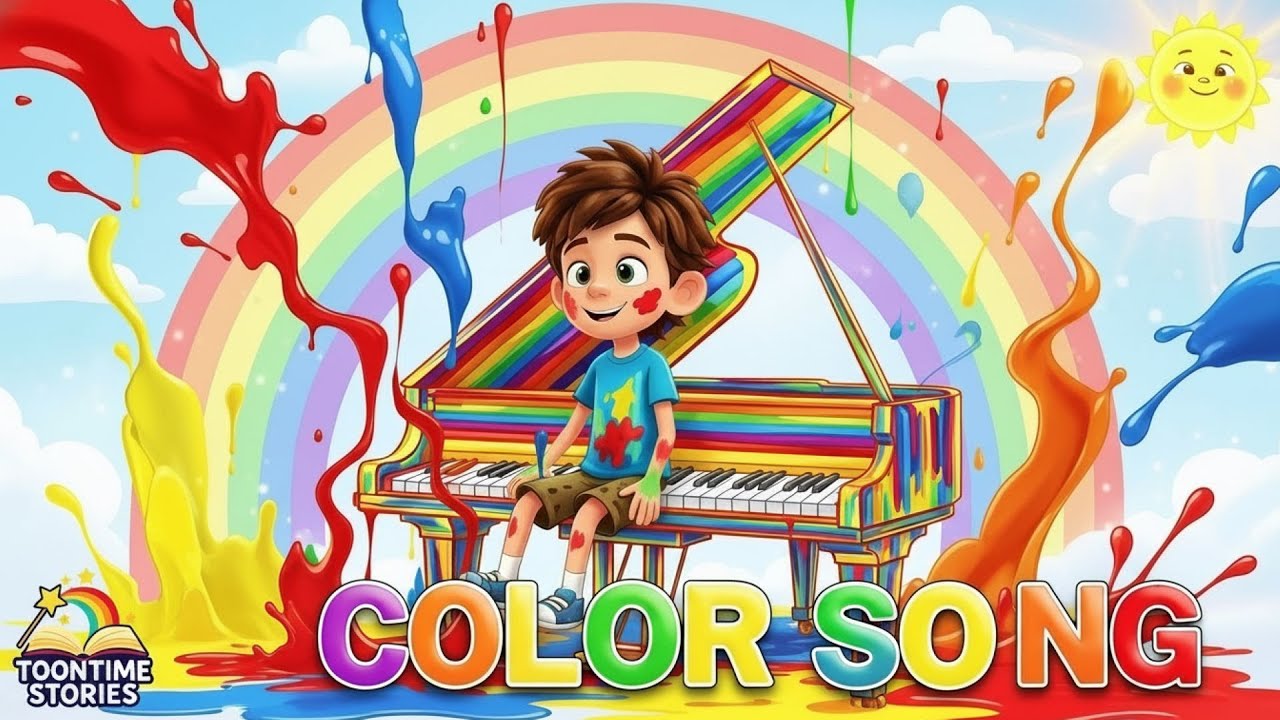 Colors song for kids I Learn colors with fun dance & music