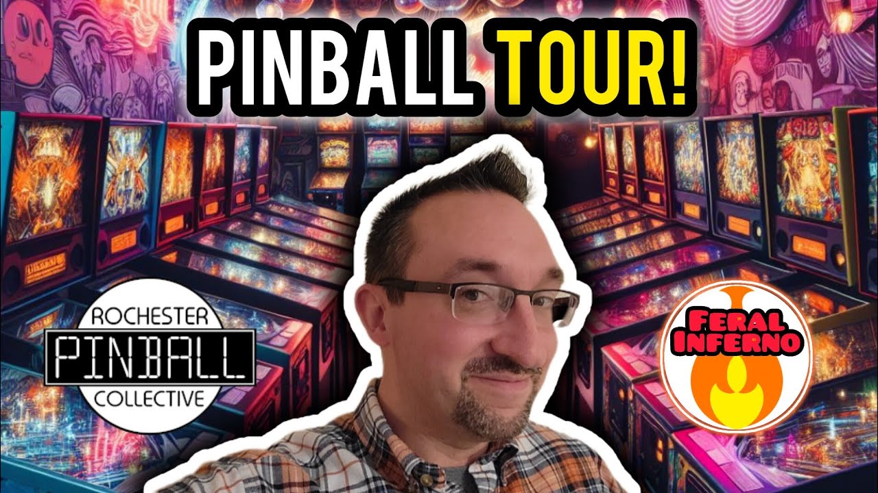 Rochester Pinball Collective Tour & Interview - 47 Pinball Machines!