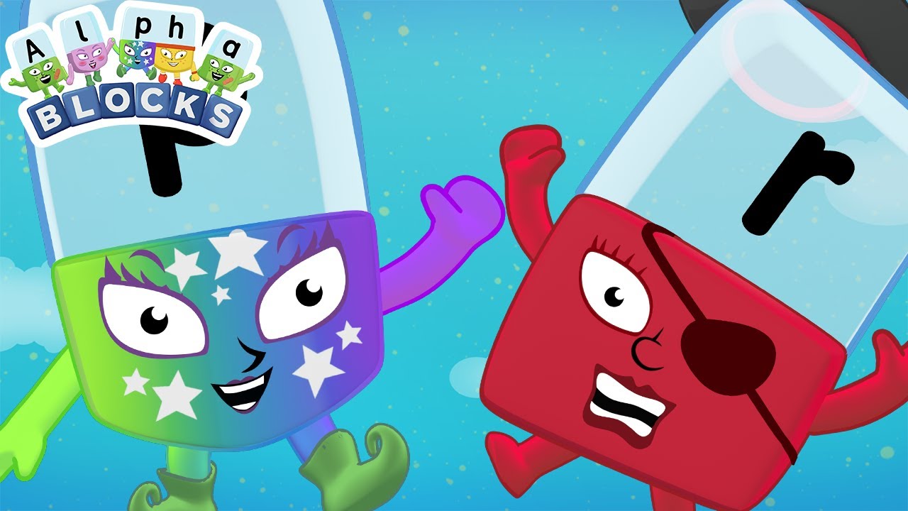 Boo! Alphablocks Hide and Seek | Learn to Read | @officialalphablocks