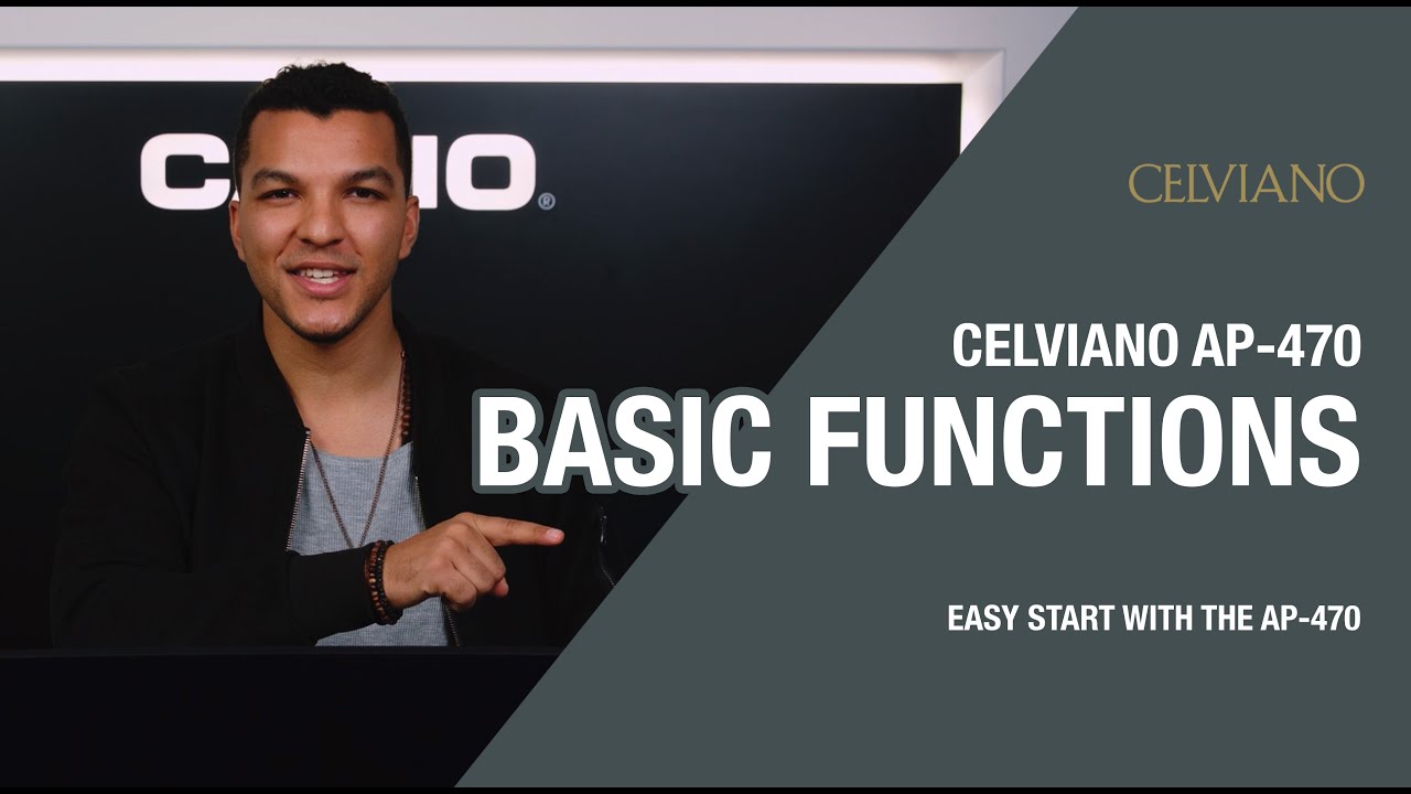 CELVIANO AP-470 - basic functions