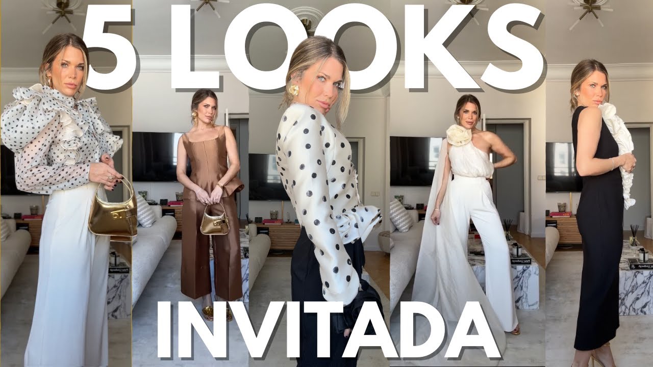5 LOOKS INVITADA PRIMAVERA