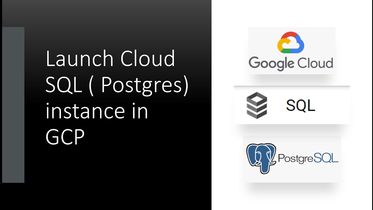 101- Запуск Google PostgreSQL (Cloud SQL-Postgres)