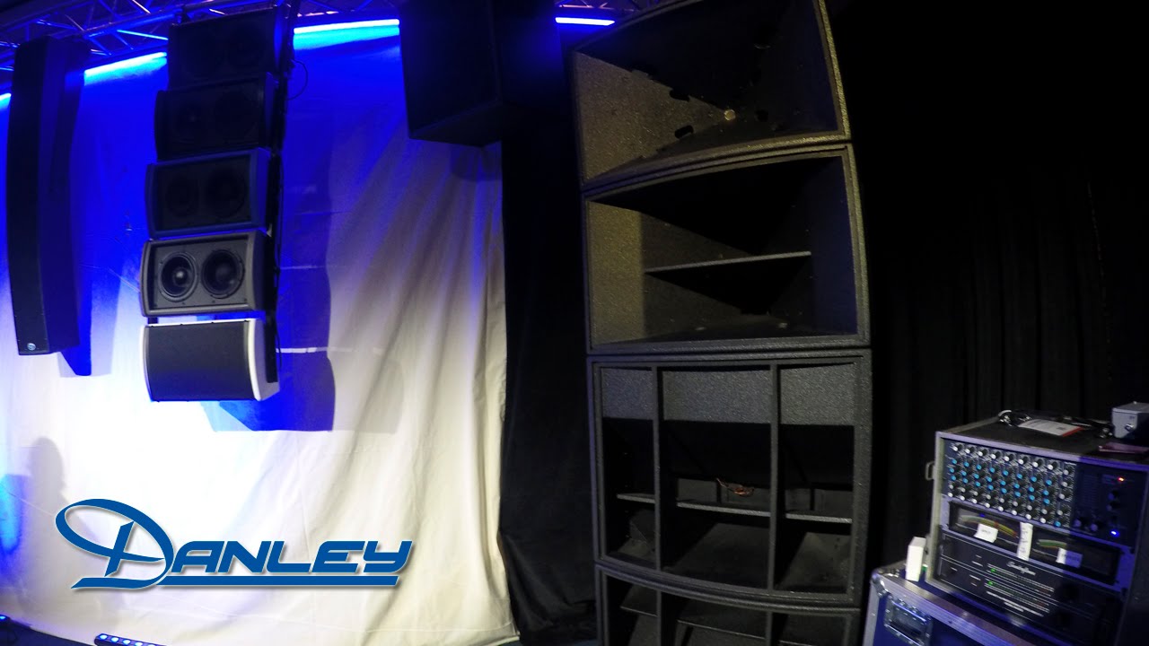 Danley Speakers Demo Room at infoComm15
