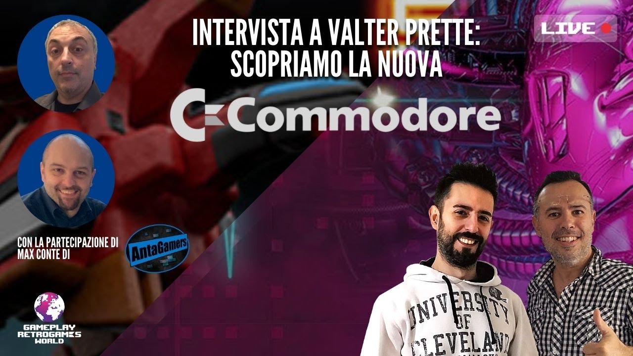 Intervista a Valter Prette: scopriamo la NUOVA Commodore Industries