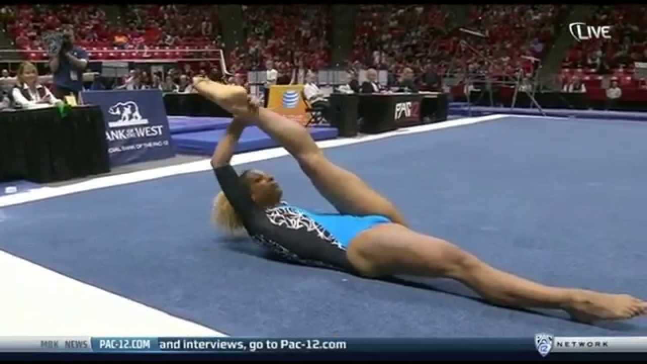 Danusia Francis (UCLA) 2015 Floor Pac12 Championships 9.775