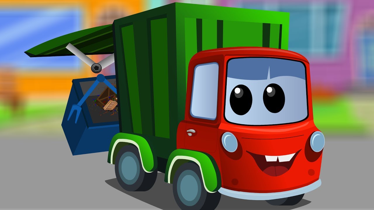 Zeek And Friends | Garbage Truck Song | Compilation For Children | cartoon about cars