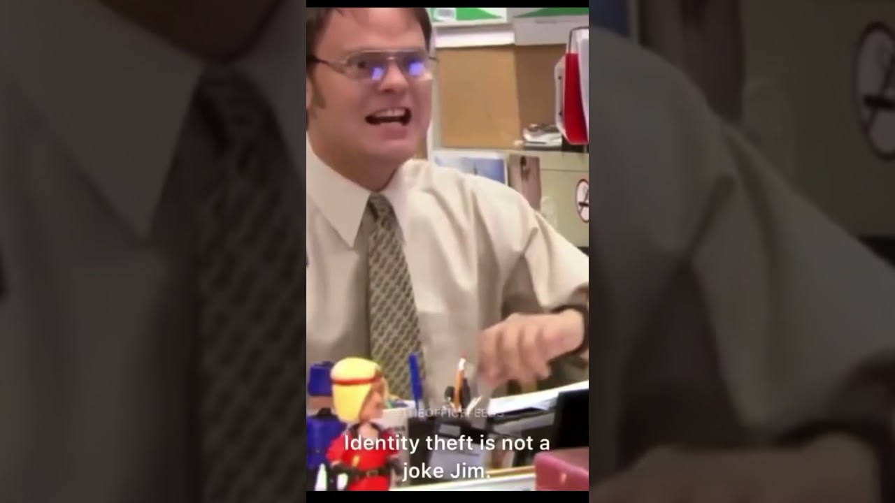 Identity Theft is Not a Joke Jim