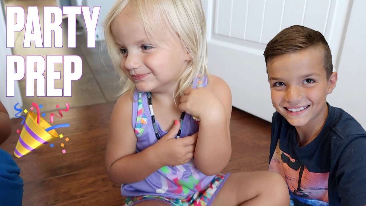 LAST MINUTE PARTY PREPARATIONS FOR TODDLER'S 3-YEAR-OLD BIRTHDAY PARTY!