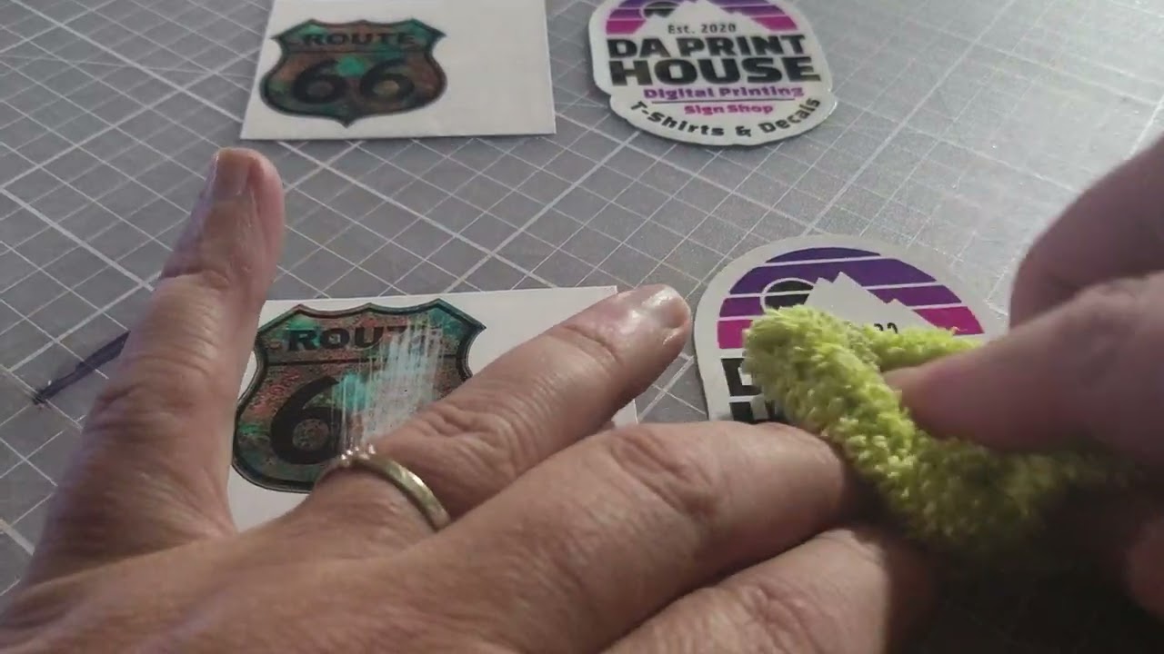 alcohol rub test Roland bn20 ecosol vs hp latex print fair test? you decide.