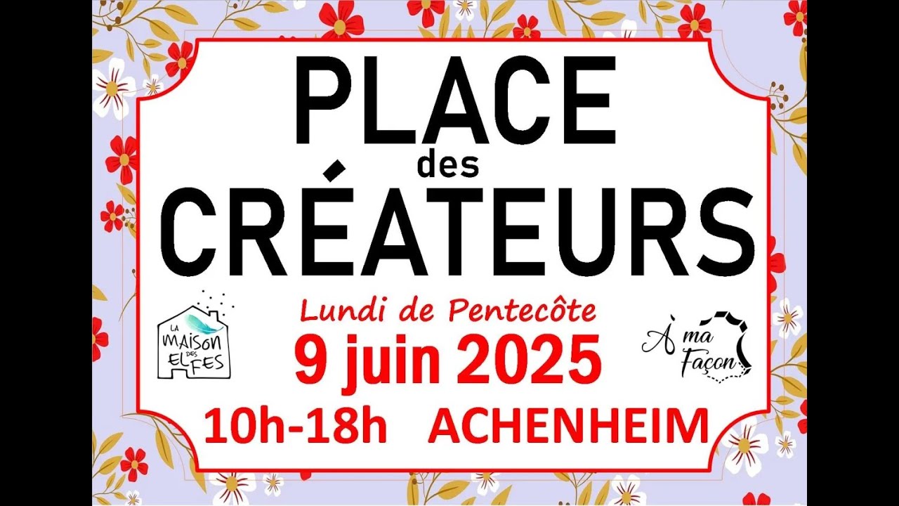 MARCHE DES CREATEURS ACHENHEIM