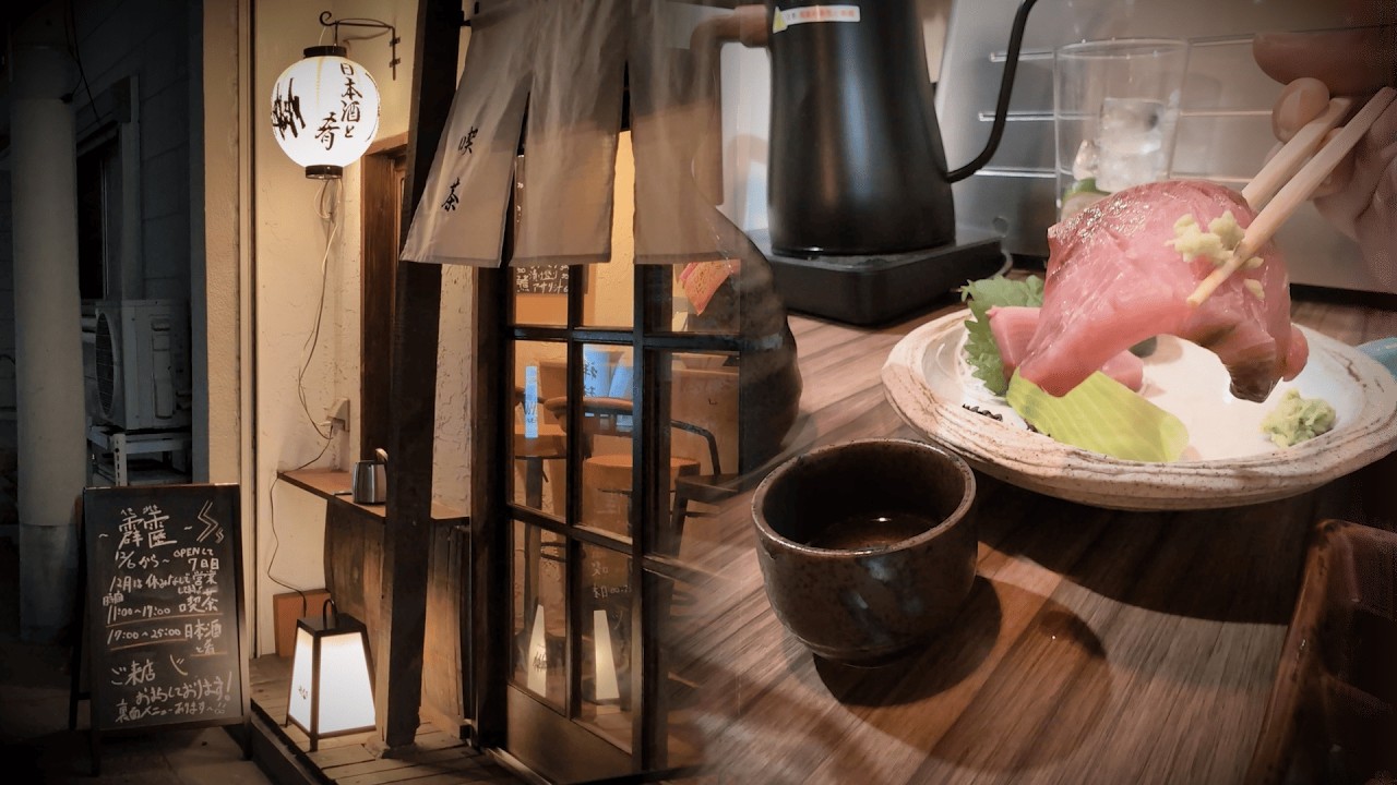 Quiet Izakaya Night in Osaka — Winter Fish & Year-End Drinks