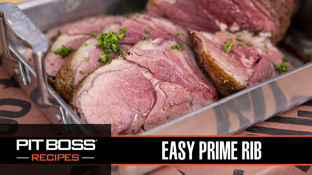 Easy Prime Rib в пеллетной коптильне | Pit Boss Grills