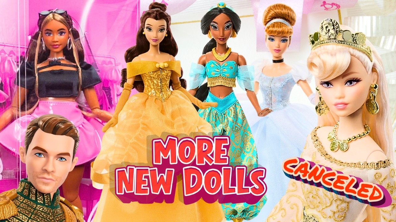 NEW Doll Drops 2026 😱 Bob Mackie Barbie, Wicked Dolls, Rockers Repros & Sparkling Princesses
