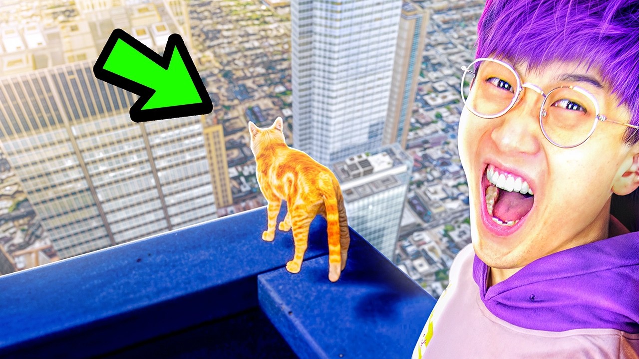 LANKYBOX ЗАВЕЛИ КОШКУ В РЕАЛЬНОЙ ЖИЗНИ!? (Полное прохождение Only Way Is Down!)