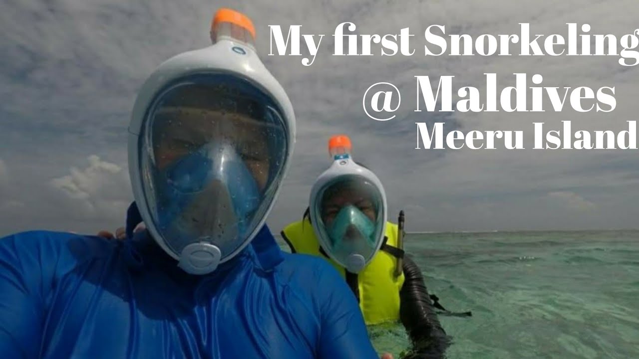 Meeru island maldives snorkeling