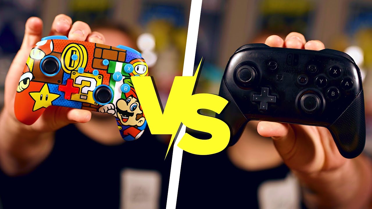 Контроллер Nintendo Switch Pro против контроллера PowerA | Какой купить?