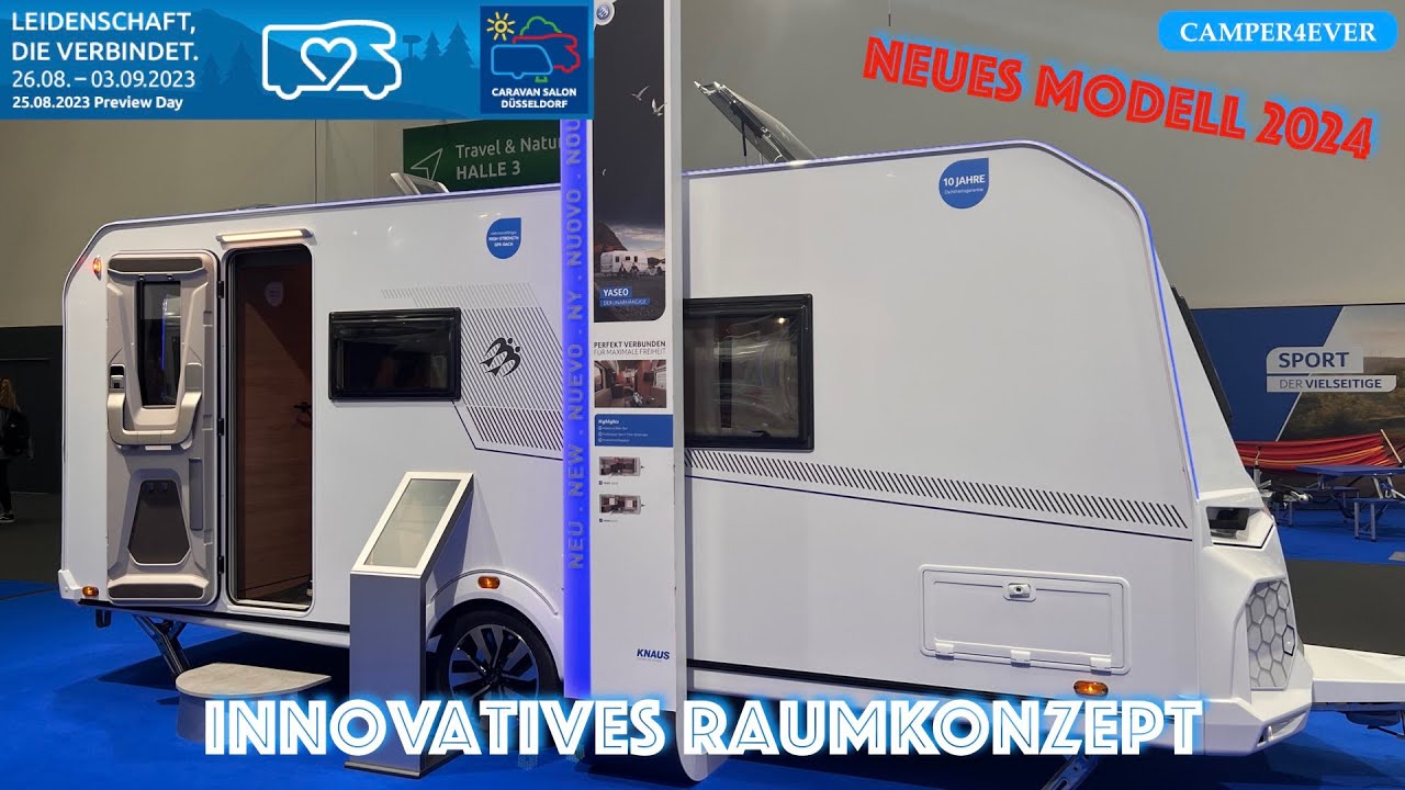 NEU!!! Knaus Yaseo 500DK - Familiengrundriss und dennoch kompakt durch innovative Ideen im Innenraum