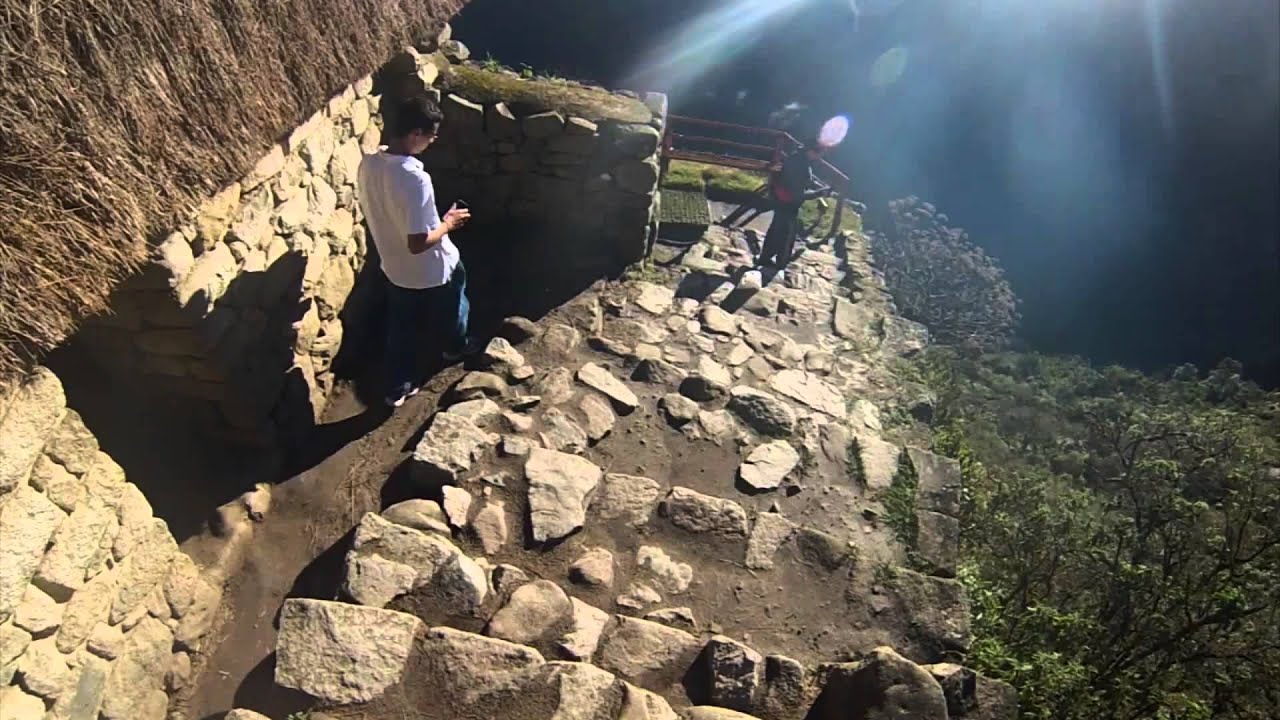 Subiendo a Machu Pichu
