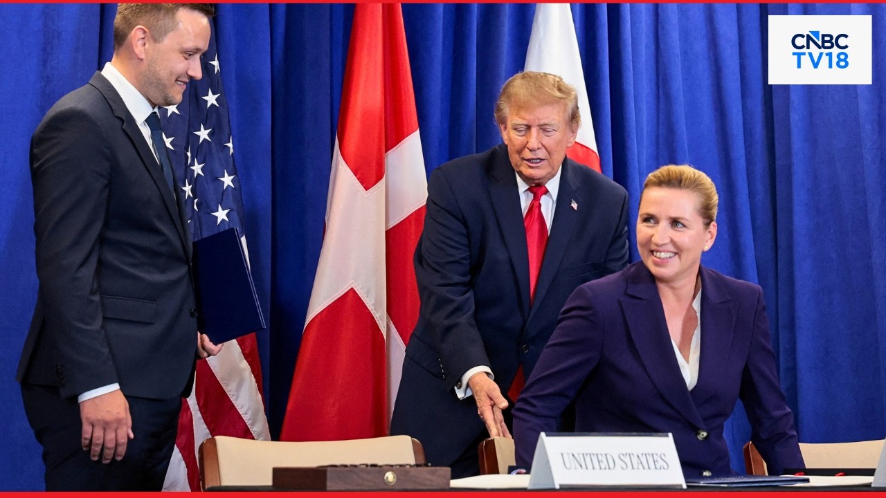 WATCH: President Trump Signs US-Denmark-Greenland Agreement To Bolster Arctic Security | N18G