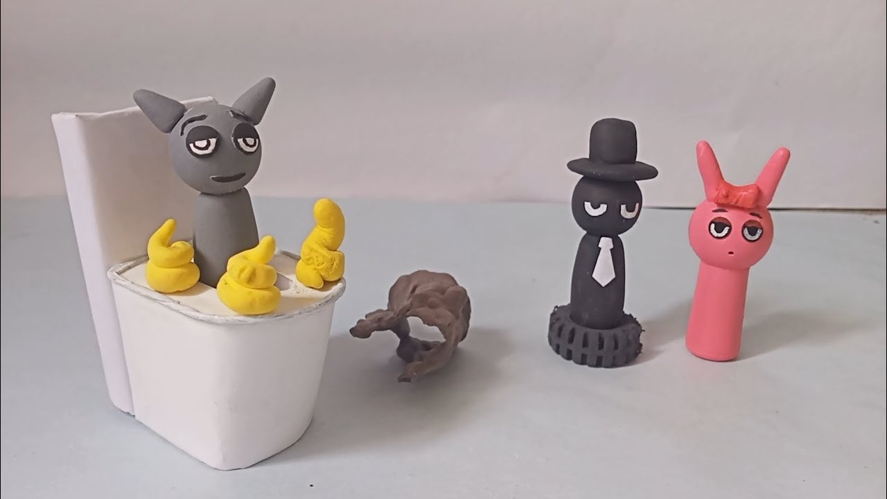 Gray Sprunki Unboxing Video | Incredibox Sprunki Diarrhea 