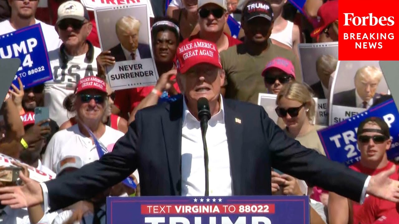 BREAKING NEWS: Trump Claims Victory In Debate Against Biden At Campaign Rally In Virginia