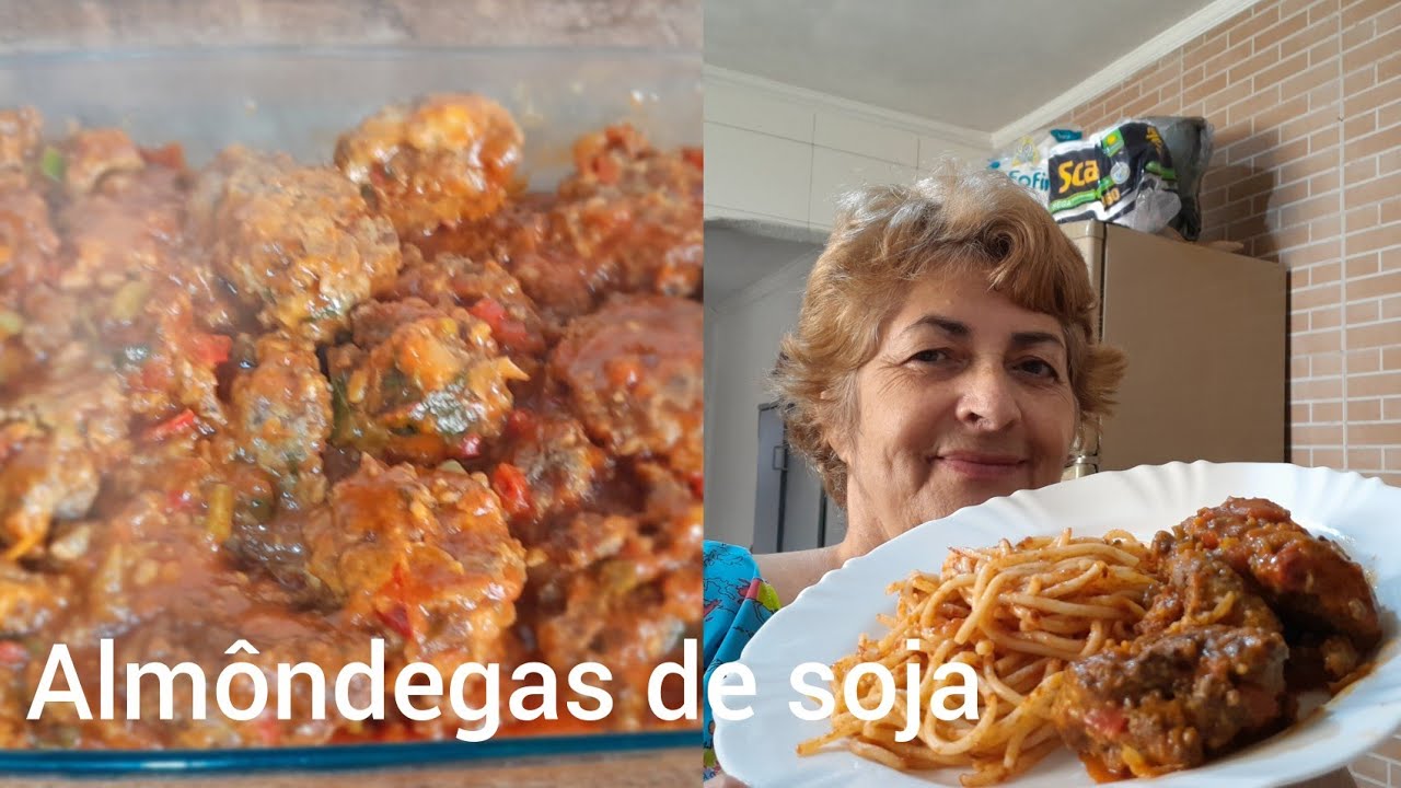 Como fazer almôndegas de soja