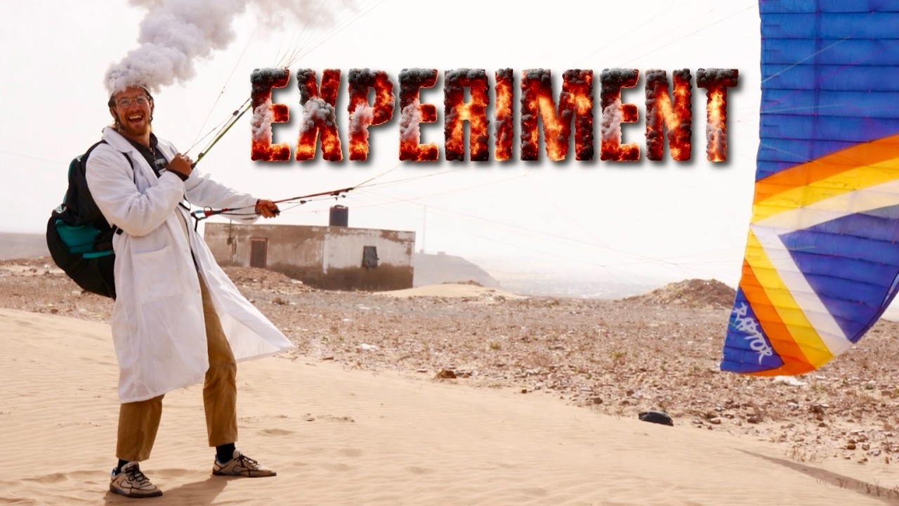 Parakite EXPERIMENT | How does WINGLOAD and TAKE OFF WEIGHT impact your Para Kite Glide Flight?