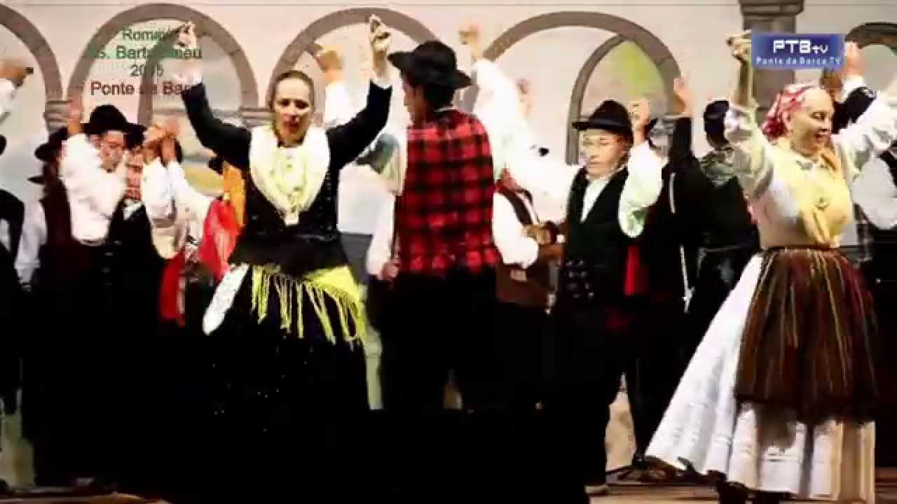 Romaria S. Bartolomeu 2015 - Grupo Folclórico S. Tiago da Cruz Famalicão | Ponte da Barca TV