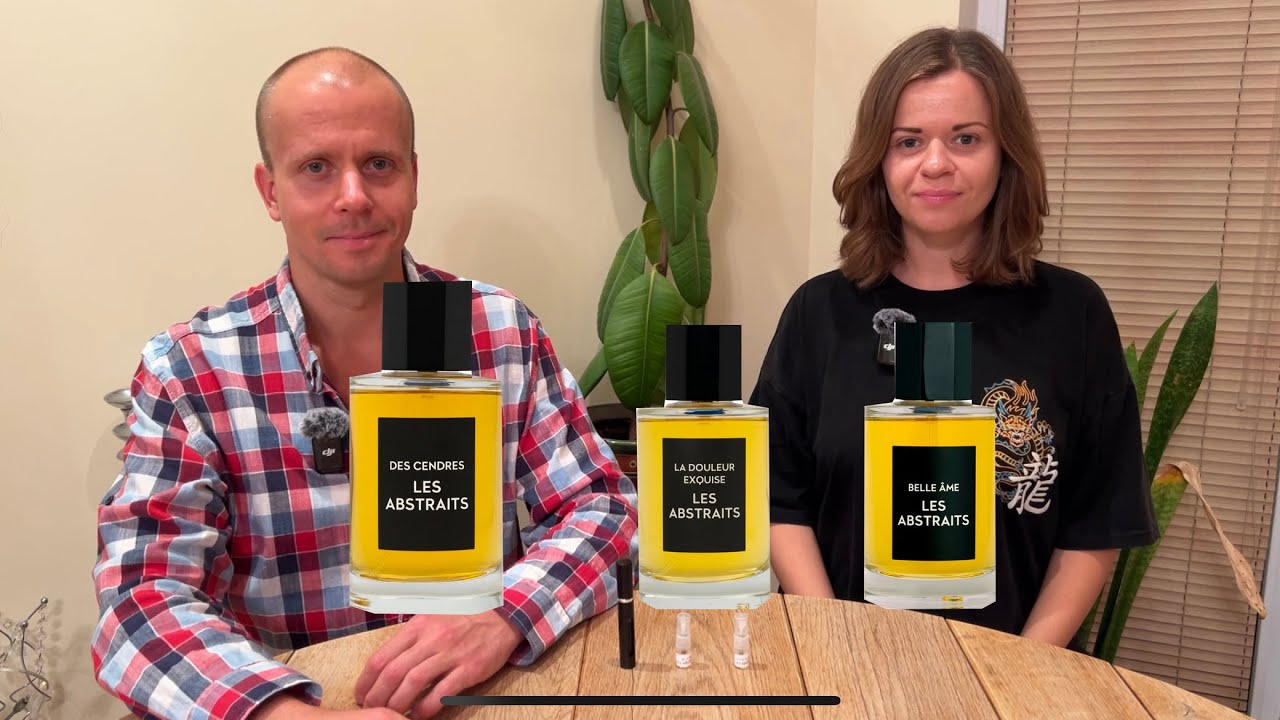Les Abstraits - La Douleur Exquise, Des Cendres, Belle Âme niche fragrance review #juliscent