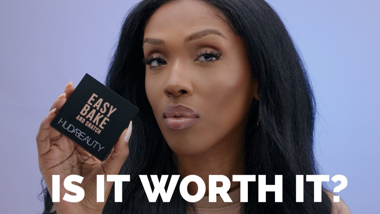 Does it work?! | Huda Beauty Easy Bake Pressed Powder | *Detailed*Tutorial